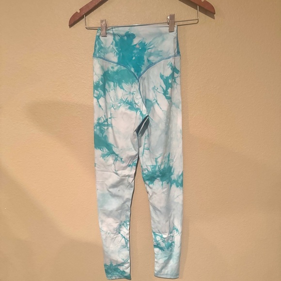Balance Athletica Vitality Oasis High Rise Tie Dye Leggings Green Size Small - Picture 6 of 7